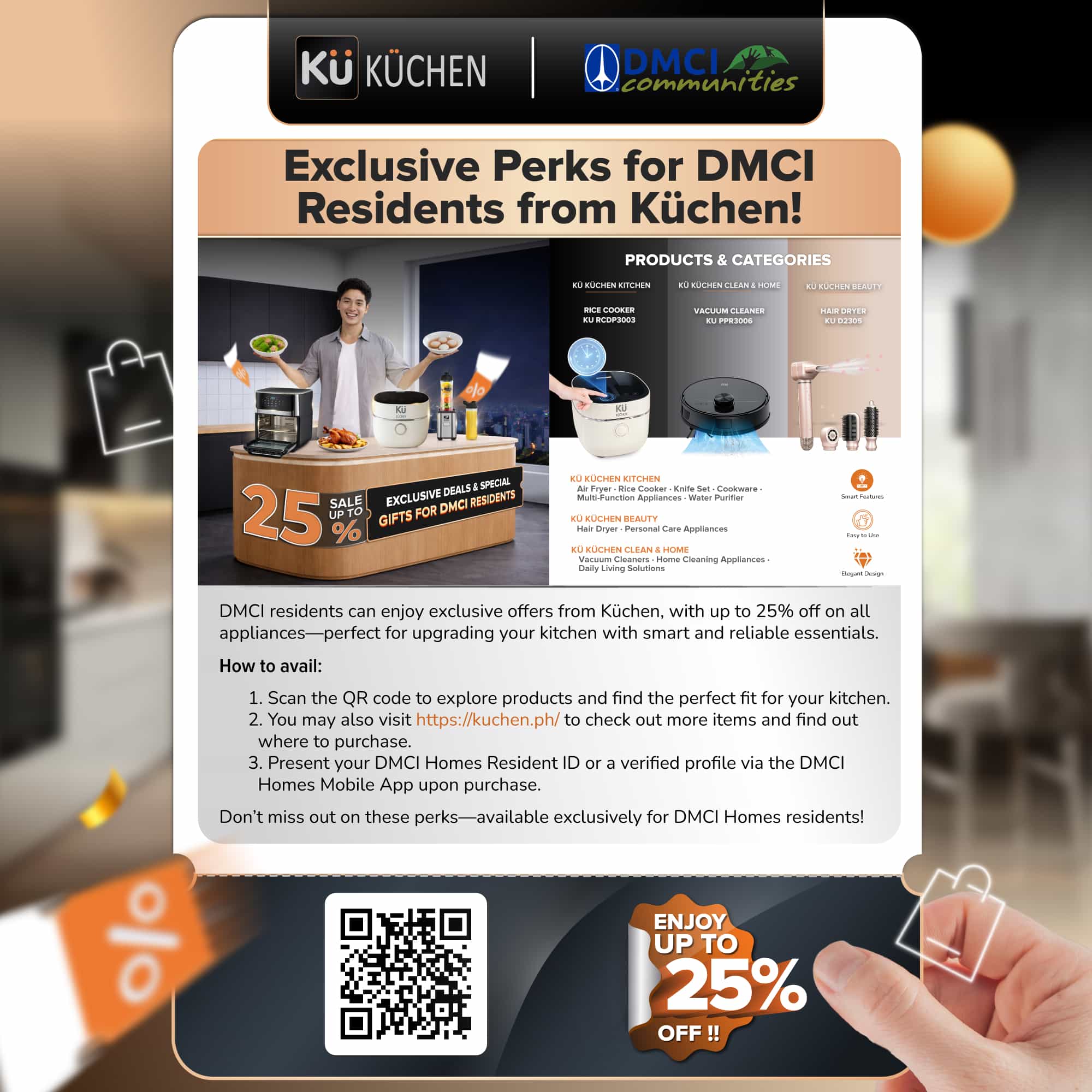 Exclusive Perks for DMCI Residents - Mobile